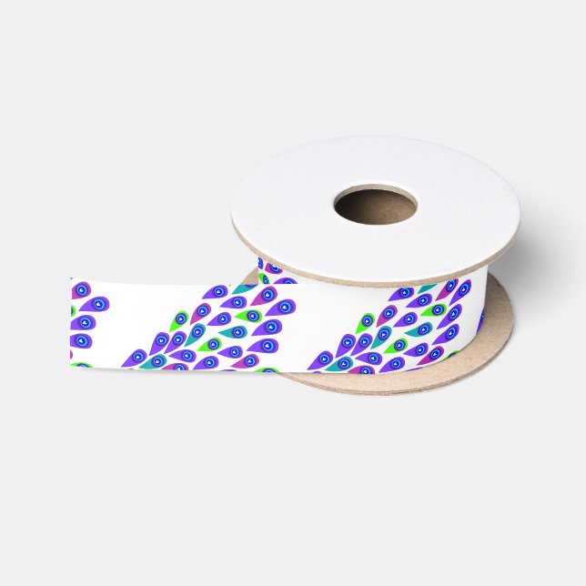 Flight of Royalty Satin Ribbon (Spool)