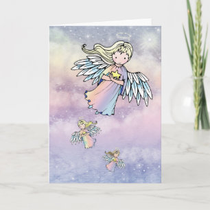 Flight of the Angels Card by Molly Harrison