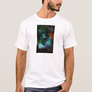 Flight Of The Corbius Fractal Art T-Shirt