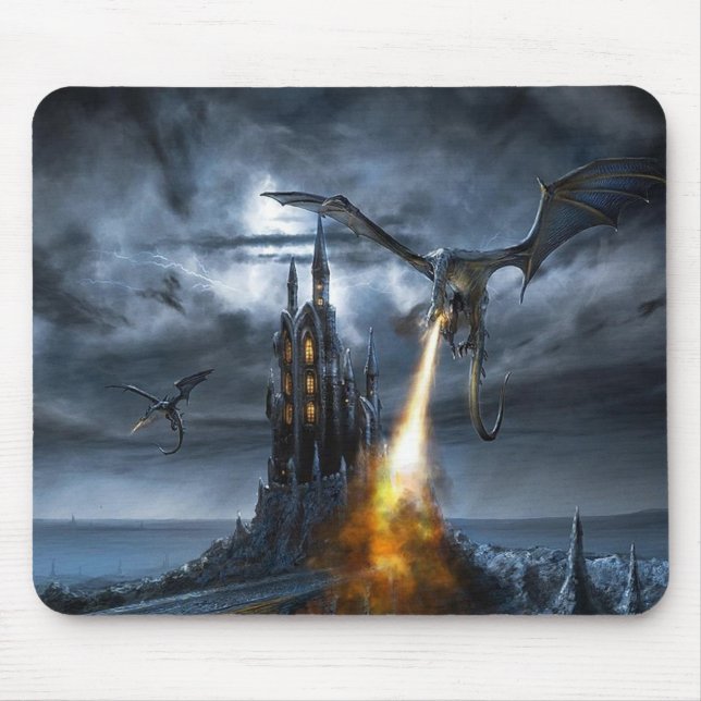 Flight Of The Dragon - Mousepad (Front)