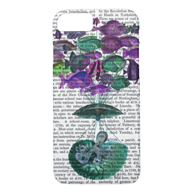 Flight Of The Fish Hot Air Balloon Case-Mate iPhone Case (Back)
