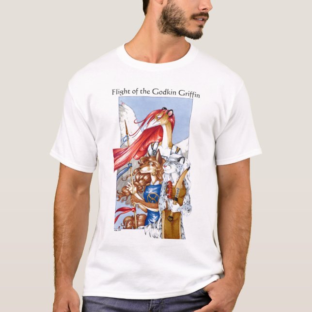 Flight of the Godkin Griffin T-Shirt (Front)