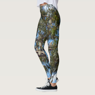 "Flight of the Wild: White Australian Cockatoos  Leggings