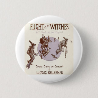 Flight of the Witches 2 Inch Round Button