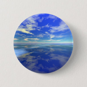 Flight over Water 2 Inch Round Button