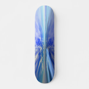 Flight over Water - Retro Skateboard