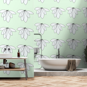 FLIGHT Pale Green Wallpaper