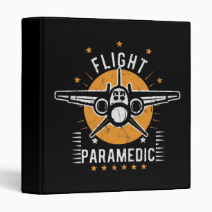 Flight paramedic binder