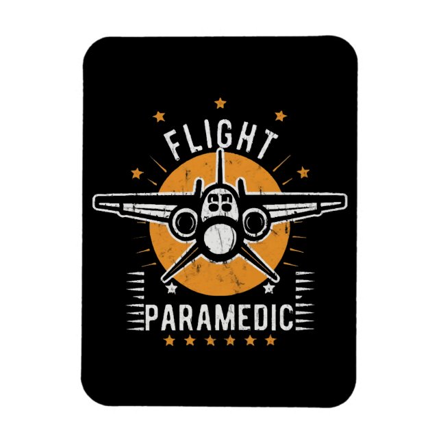 Flight paramedic magnet (Vertical)
