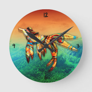 Flight Round Clock