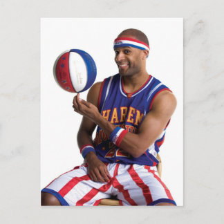 Flight Time ball spin Postcard