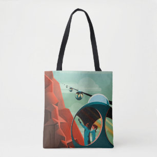 Flight Unedited Vintage Photos Helicopter Old Aest Tote Bag