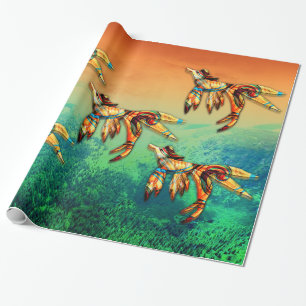 Flight Wrapping Paper