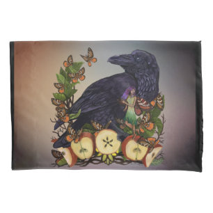 Flights of Fantasy Raven Faery Art Pillowcase