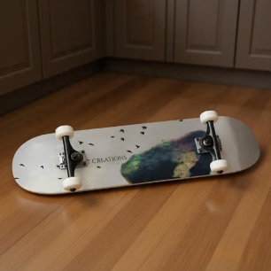 Flights Through Storms Skateboard