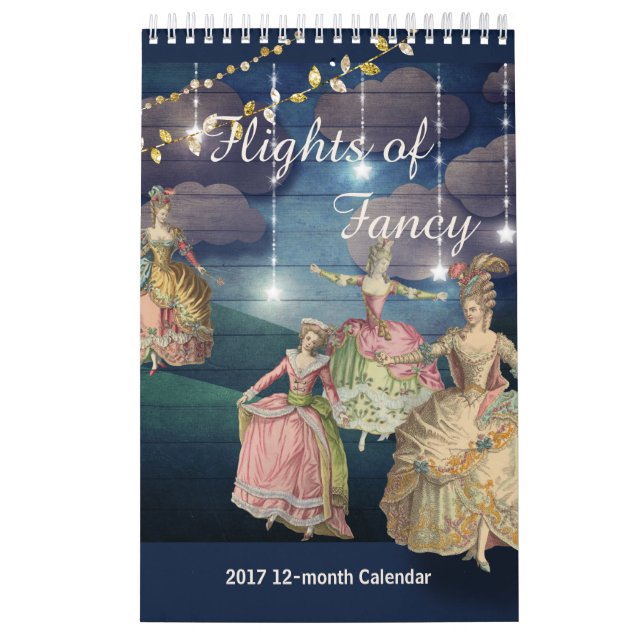 Fligts of Fancy 2017 Calendar Tall (Cover)