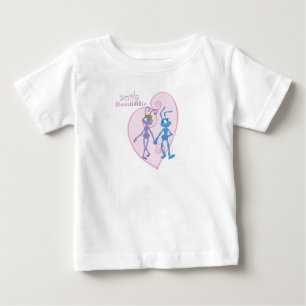 Flik and Princess Atta Holding Hands Disney Baby T-Shirt