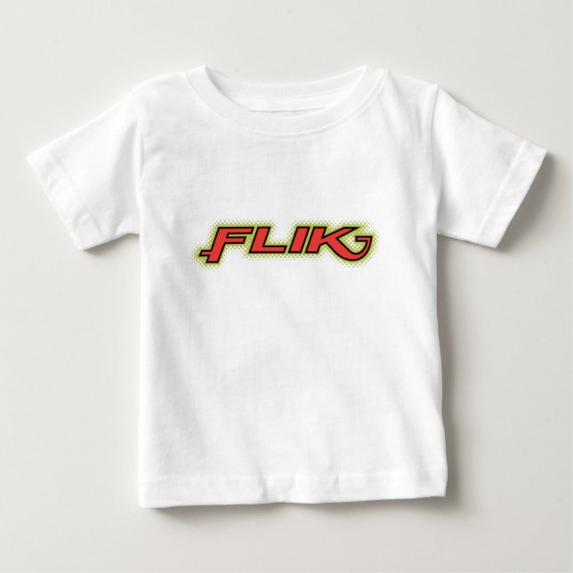 Flik Text Disney Baby T-Shirt (Front)