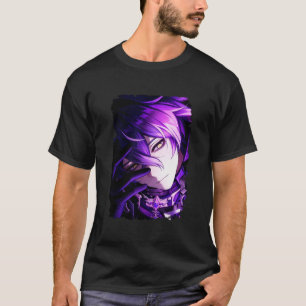 Flins Genshin Art 04 Basic Dark T-Shirt