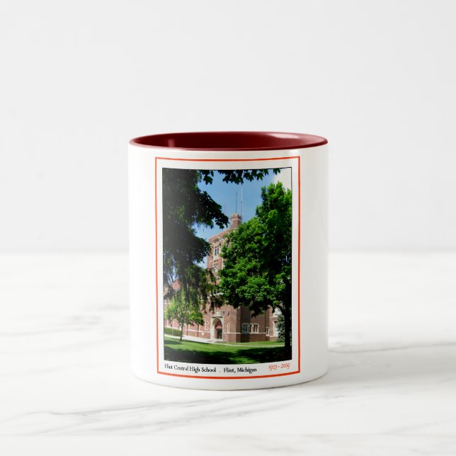 Flint Central High Two-Tone Coffee Mug (Center)