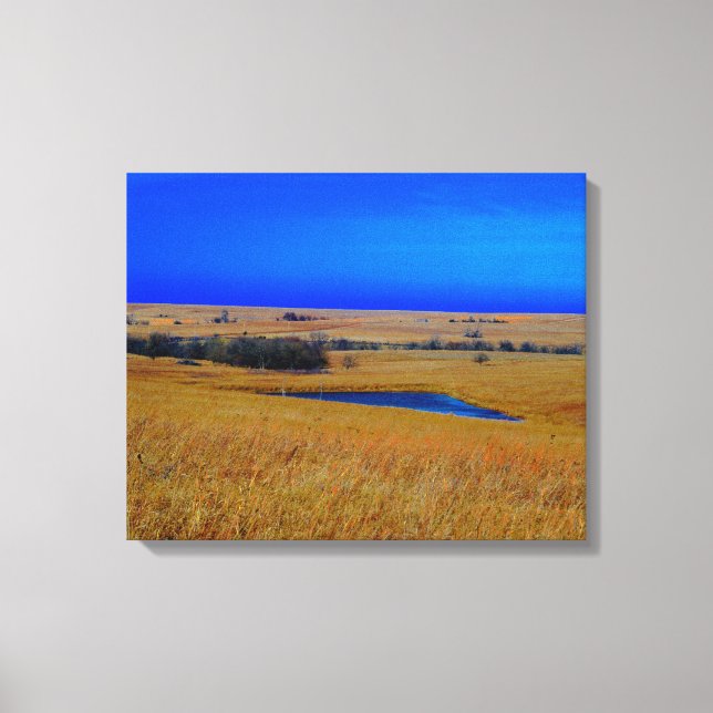 Flint HIlls of Kansas Canvas Print (Front)