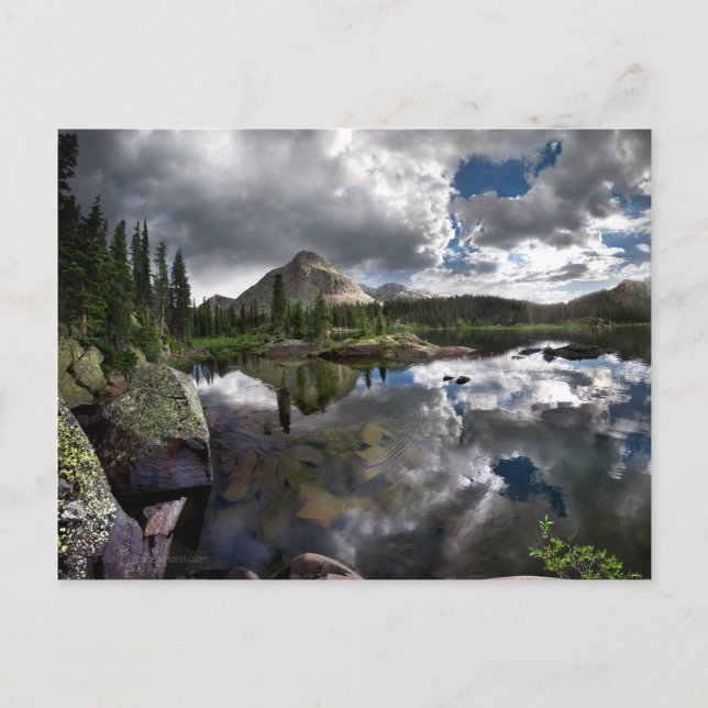 Flint Lake - Weminuche Wilderness - Colora Postcard (Front)
