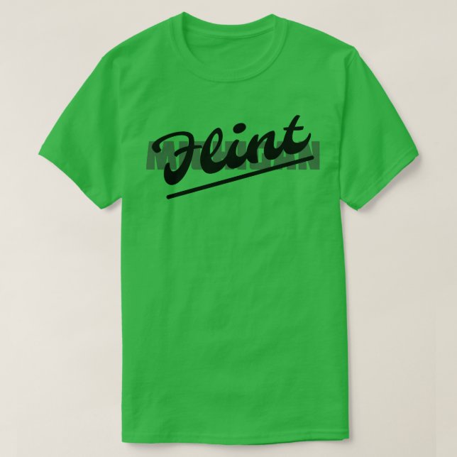 Flint Michigan T-Shirt (Design Front)