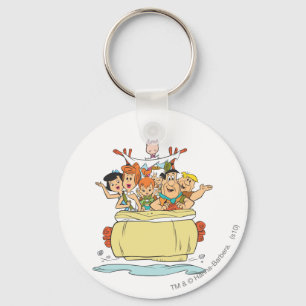 Flintstones Family Roadtrip Keychain