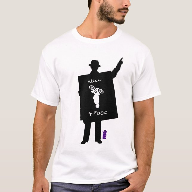 Flip 4 food T-Shirt (Front)