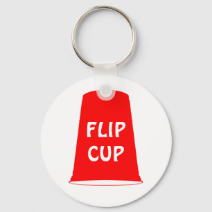 flip cup keychain