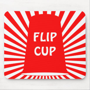 flip cup mouse pad