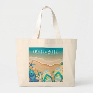 Flip Flop Beach Bag - Tote - SRF