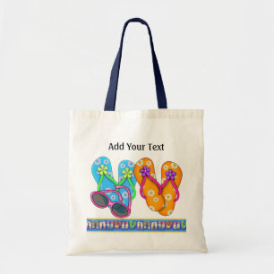 Flip Flop Beach Bag - Tote - SRF