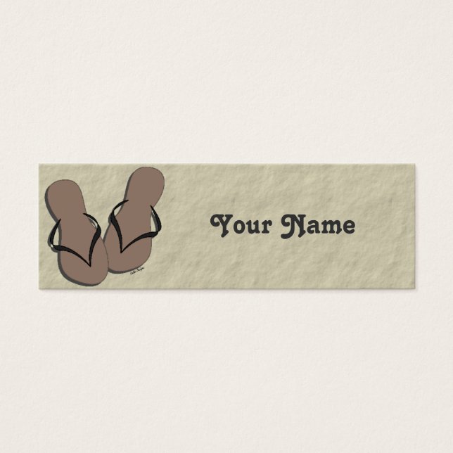 Flip Flop Gift Enclosure Card (Front)