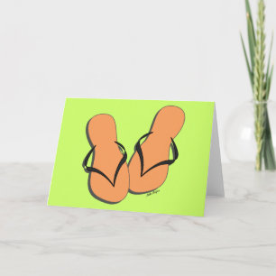 Flip Flop Notecard