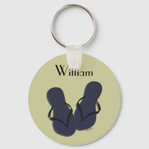 Flip Flop Parade Keychain