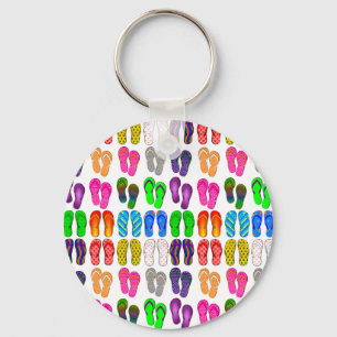 Flip Flop Parade Keychain