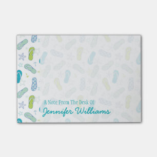 Flip Flop Pattern   Add Your Name Post-it Notes