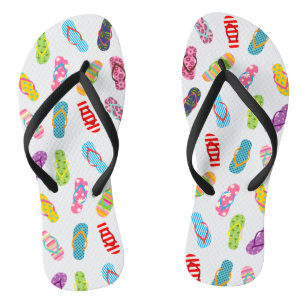 Flip Flop Pattern Any background colour