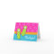 Flip Flop Pool Party Folded Thank you note cards