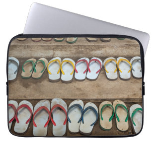 Flip Flop Sandles Laptop Sleeve