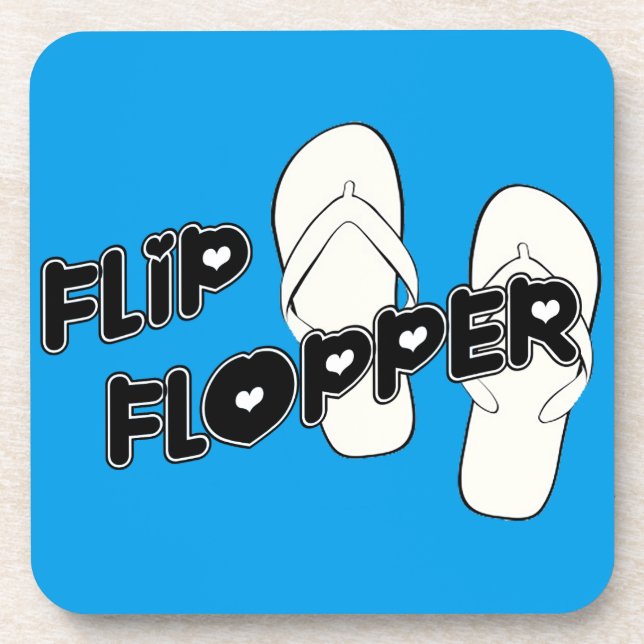 Flip Flopper Coaster (Front)