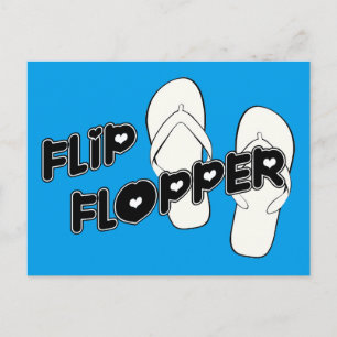 Flip Flopper Postcard