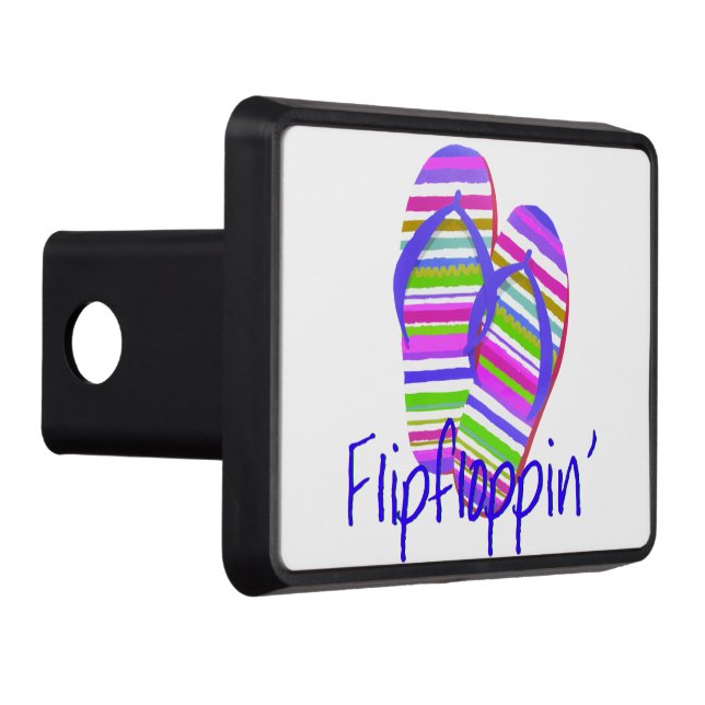 Flip floppin' trailer hitch cover (Right)