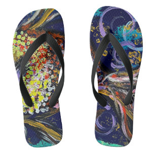 Flip Flops Art Abstract