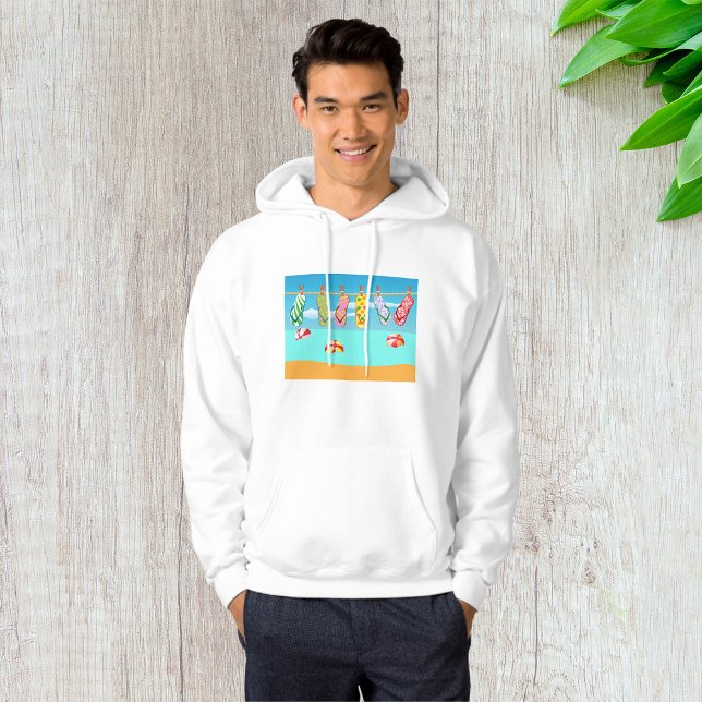 Flip Flops At The Beach Hoodie (Creator Uploaded)