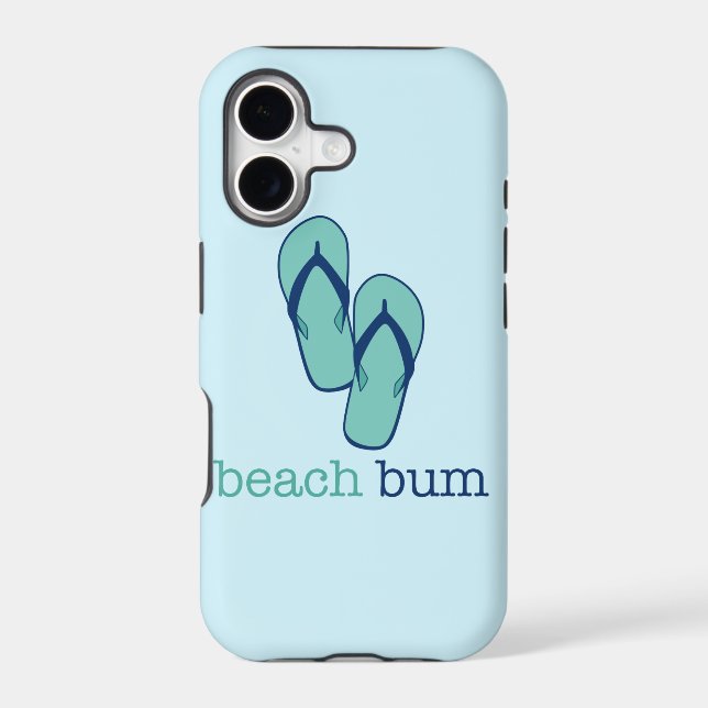 Flip Flops Beach Bum iPhone 5 Case (Back)