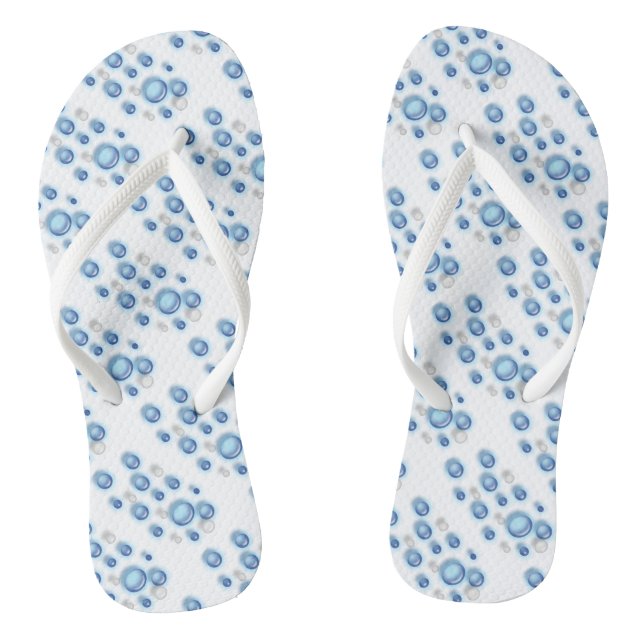 Flip Flops - Effervescent Bubbles (Footbed)