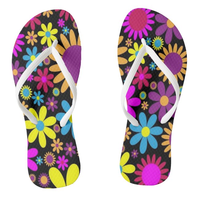 Flip Flops Floral (Footbed)