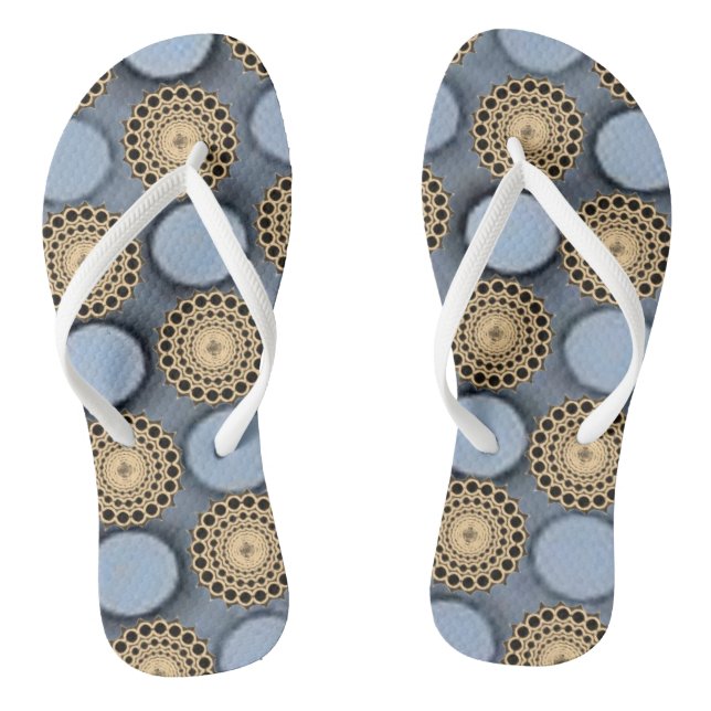 Flip Flops Floral (Footbed)